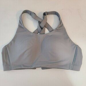 Lululemon Free To Be Zen Bra gray Size 4 perfect conditions Women's